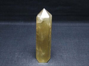 誠安◆天然石最高級品ライトニング水晶六角柱[T705-7399]