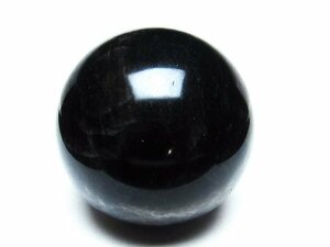誠安◆超レア最高級天然モリオン 純天然 黒水晶 丸玉 89mm [T572-9840]