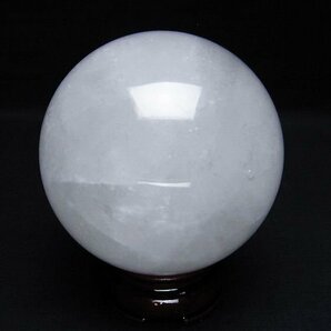 誠安◆天然石最高級品ヒマラヤ水晶丸玉 82mm [T296-1670]の画像3