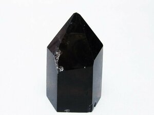 誠安◆超レア最高級超美品天然ライトニング水晶六角柱[T705-6646]