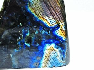 誠安◆超レア最高級超美品天然ラブラドライト原石[T623-9169]