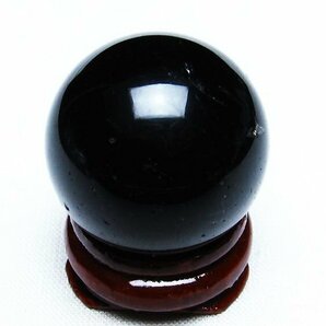 誠安◆極品天然AAAモリオン 純天然 黒水晶 原石 27mm [T220-8055]の画像3