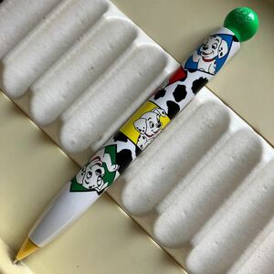 新品未使用 デッドストック 廃盤 Pentel ぺんてる DDA1 ディズニー 101匹わんちゃん シャープペンシル 0.5㎜ ノック緑タイプ