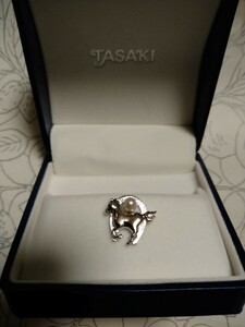 TASAKI タサキ JRA パール ピンブローチ