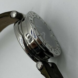 ■大人気【BVLGARI ブルガリ B.zero 1 ビーゼロワン シルバー BZ22S ブラック文字盤 レディース クオーツ 腕時計 スイス 純正バックル】SH-の画像2