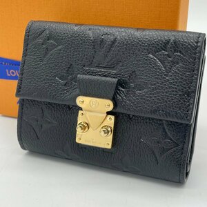 ω未使用【LOUISVUITTON ルイヴィトン ポルトフォイユ・メティス コンパクト M80880 モノグラムアンプラント ノワール 財布】TK2233