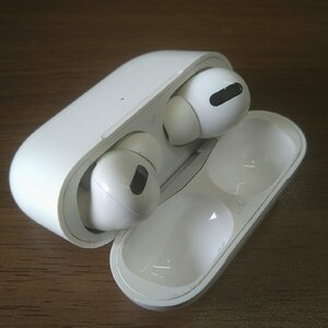 ＄【 Apple AirPods Pro MWP22J/A アップル エアポッズプロ A2083 A2084 ワイヤレスイヤホン ホワイト スマホ アイフォン 】KH10388