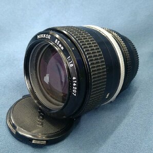 ＄【 New Nikkor ニッコール オールドレンズ 85mm F1.8 非Ai ニコンFマウント 単焦点レンズ MF一眼用 カメラ レンズ 】KH11862の画像1