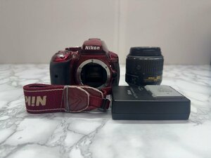 ♪【Nikon デジタル一眼レフカメラ D5300 18-55mm VR レンズキット ブラック 2400万画素 3.2型液晶　】OK17212