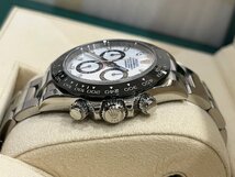 β極美品【ROLEX ロレックス コスモグラフ デイトナ 116500LN ホワイト 白 文字盤 40mm SS 2019 ギャラ付最安値 自動巻 腕時計】_画像2