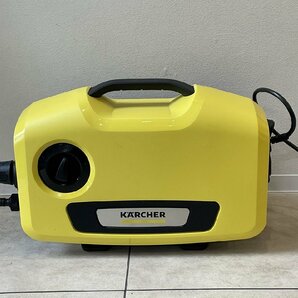 ★美品【ケルヒャー KARCHER 高圧洗浄機 K 2 サイレント 静音モデル 軽量 スマート収納 窓や網戸 軽自動車や普通乗用車に】NS00027、00036の画像2