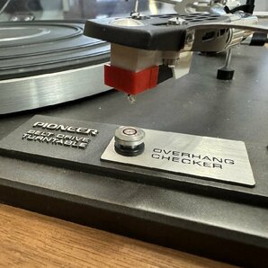 〓 希少品【PIONEER パイオニア PL-25E レコードプレーヤー オーディオ機器 ターンテーブル ヴィンテージ】HO9595の画像3