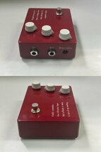 #稀少 初期型【綺麗 HUMAN GEAR Klon KTR クロン オーバードライブ エレキギター用 エフェクター 解説書 元箱付】NA01409_画像6