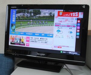 ☆【 シャープ / SHARP 19V型 LEDバックライト液晶テレビ LC-19K7 AQUOS ブラック 】アクオス N12018