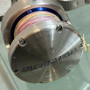 Ω希少品！【DAIWA ダイワ SALTIGA ソルティガ Z20 607220 釣り具 リール ベイトリールN 釣り PE LINE No.-m 3-300】NA01177の画像8