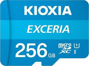 KIOXIA(キオクシア) 旧東芝メモリ microSD 256GB UHS-I Class10 (最大読出速度100MB/s) 