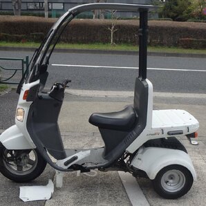 TA03-131エンジン駆動系OH ミニカー ジャイロキャノピー 4スト車体 純正スクリーン ホイール タイヤ リアフェンダー ホンダ東京八王子89-10の画像4