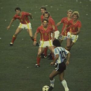 80s アルゼンチン代表(H) ルコック正規品 レプリカユニフォームの画像8
