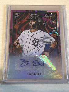 2022 Topps Fire Zack Short Auto /25