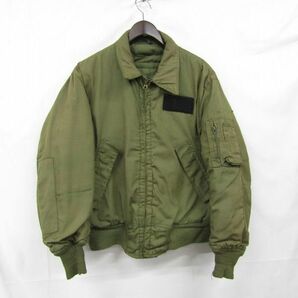 ★希少★ 80s 米軍実物 サイズ M-R U.S.ARMY CVC ジャケット キルティング ライナー オリーブ ミリタリー 古着 ビンテージ 4A0103の画像1