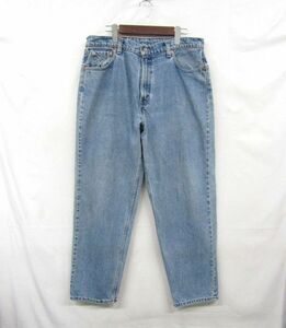 ★カナダ製★ サイズ W 16 L S Levis 561 テーパード デニム パンツ ジーンズ ジーパン ライトブルー リーバイス 古着 ビンテージ 4A0812