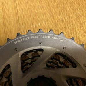 SRAM RED AXS カセットスプロケット 10-33t 12s用 XDRフリーの画像4