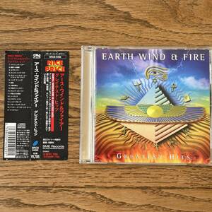 国内盤　CD Earth Wind & Fire* Greatest Hits SRCS 9492 帯付き