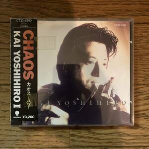  записано в Японии CD Kai Yoshihiro CHAOS Chaos CT32-5390 с поясом оби 