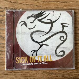 未開封・国内盤　CD Sick Of It All Potential For A Fall. RIR-002-2