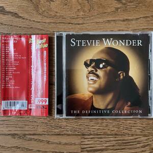 国内盤　CD Stevie Wonder The Definitive Collection PROI-1004 帯付き