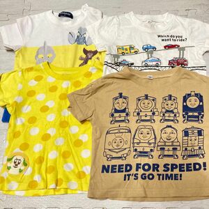 Tシャツ 80cm 4枚セット　トーマス　車　わんわん　ウルトラマン　ユニクロ 西松屋　kladskap