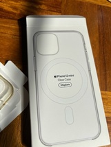 アップル純正 iPhone 12 mini クリアケース中古 、名刺カードなど収納可能ケースなどセット_画像7