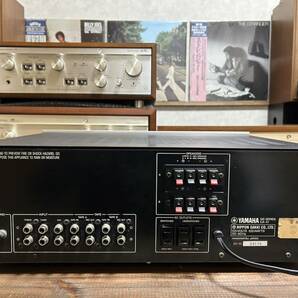 【完動品 整備品】YAMAHAヤマハ CA-X1 プリメインアンプ 【動作良好 メータランプLED化】の画像4