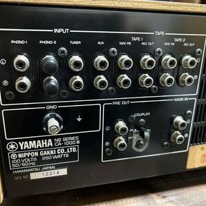 【完動品 整備品 美品】YAMAHAヤマハ CA-1000Ⅲ III プリメインアンプ 【動作良好 メータランプLED化】の画像5