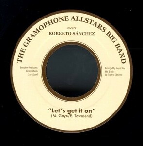 2020年 スペイン盤7インチ！The Gramophone Allstars, Roberto Sanchez / Let's get it on【Say It Loud / SILR008】マーヴィン・ゲイ