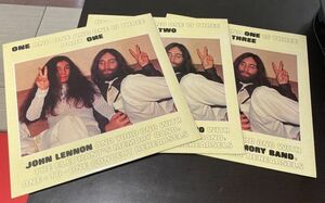 85年 EUプレスLP！John Lennon And Yoko Ono With The Elephant's Memory Band / One And One And One Is Three【Benefit TD 4910】