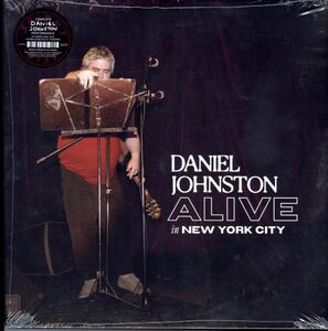 2000年録音のライヴ盤LP! Daniel Johnston / Alive In New York City 【Shimmy Disc / Shimmy 2020】ダニエル・ジョンストン Clear Vinyl