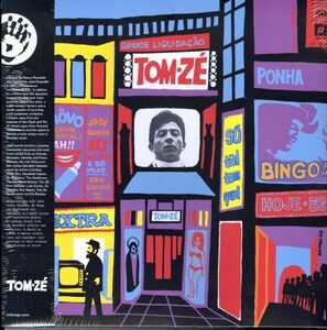 新品！2011年 UKプレスLP！Tom Ze / Grande Liquidacao【Mr Bongo / MRBLP075】トン・ゼー ブラジリアン・サイケ Psychedelic トロピカリア