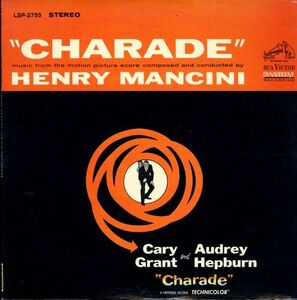 63年 USプレスLP！DG 深溝 Henry Mancini / O.S.T. / Charade【RCA Victor / LSP-2755】ヘンリー・マンシーニ 映画 シャレード サントラ