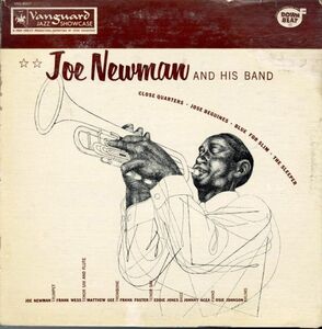 54年 US10インチ！DG 深溝 MONO盤 FLAT Joe Newman And His Band / S.T.【Vanguard VRS-8007】ジョー・ニューマン カウント・ベイシー楽団