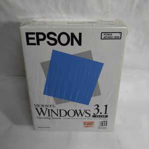 未開封　EPSON WINDOWS 3.1 オペレーティングシステム 3.5インチ　