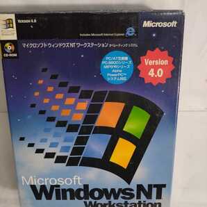 Windows NT Workstation Ver4.0 オペレーティングシステム CD-ROM/フロッピーディスク 使用済みの画像1