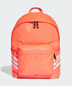 即決有 | adidas | アディダス正規品 | 新品 | デイバック | リュックかばん | バックパック | Dバック | スクール 通学 | ピンクオレンジ