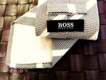 【美品のみ】限定出品！■ブランド ネクタイ■2776■【ＢＯＳＳ】ヒューゴ・ボス_画像3