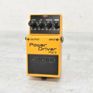 Σ2185 中古 BOSS Power Driver PW-2 ボス エフェクターの画像1