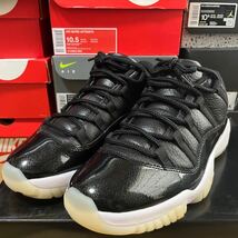 NIKE AIR JORDAN11 LOW 72-10 ナイキ エアジョーダン11 ロー 72-10 28.5cm_画像1