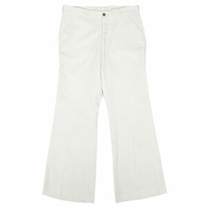 リーバイス Levi's 70s Panatela パナテラ フレアパンツ ブーツカット 646 684 ヒッピー ビンテージ (1617) ホワイト/白 W34程度