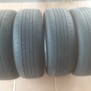 即決価格 ブリヂストン エコピア H/Lプラス 235/55R18 ４本セット 送料無料 中古 夏タイヤの画像1