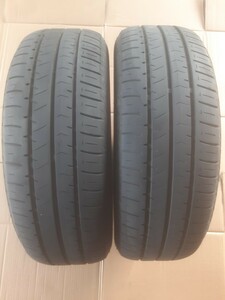 即決価格　ブリヂストン　エコピアNH100RV 205/60R16 　2本セット　送料無料　中古夏タイヤ