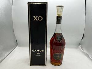 bc8708060/未開栓 CAMUS XO ロングネック ブラックラベル 700ml 40% ブランデー カミュ 洋酒